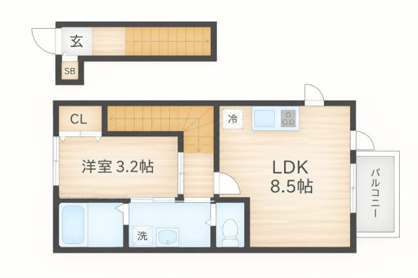 FORIA新宮沢橋A