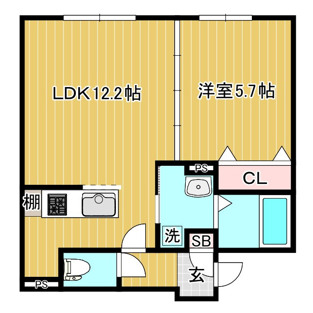 K.FLEVANCEの間取り