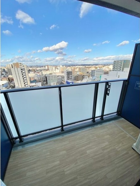 S-RESIDENCE今池駅前のバルコニー