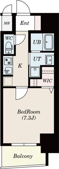 S-RESIDENCE今池駅前の間取り