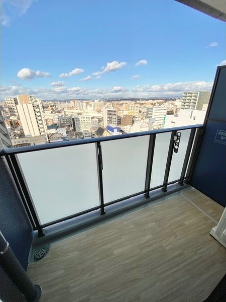 S-RESIDENCE今池駅前のバルコニー