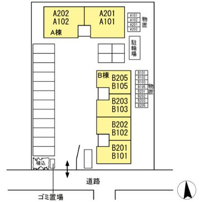 【区画図】 | アーバンサイトB