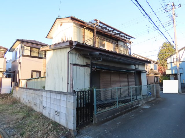 川越市笠幡売地の外観
