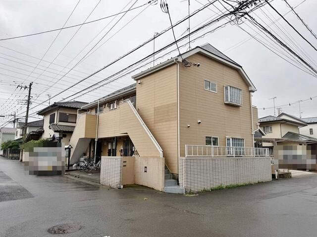 伊勢原市沼目４丁目のアパートの外観