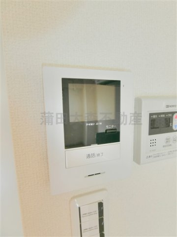 蒲田駅人気賃貸1LDKの設備|TVモニター付インターホン