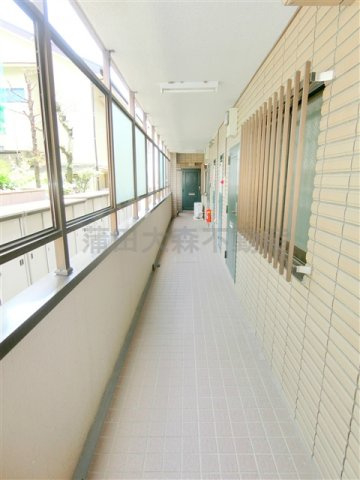 蒲田駅人気賃貸1LDKのその他共用部分|共用廊下