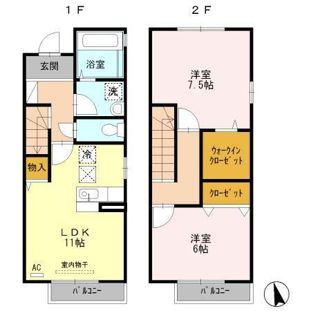 ジュネスの間取り