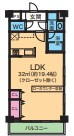 YKハイツ旭が丘の間取り