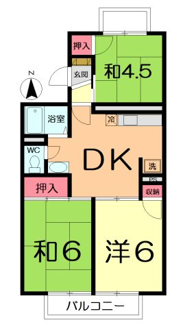 【間取り】 | フラワーヒル