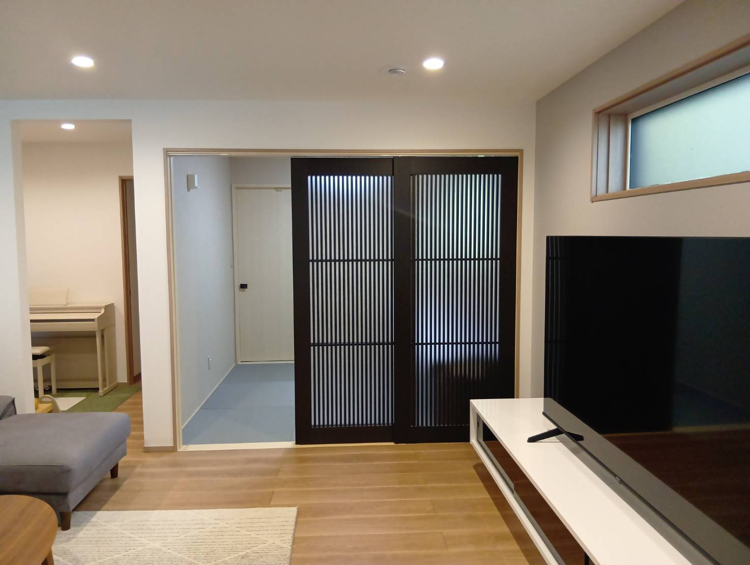 南羽生平屋戸建ての居間・リビング