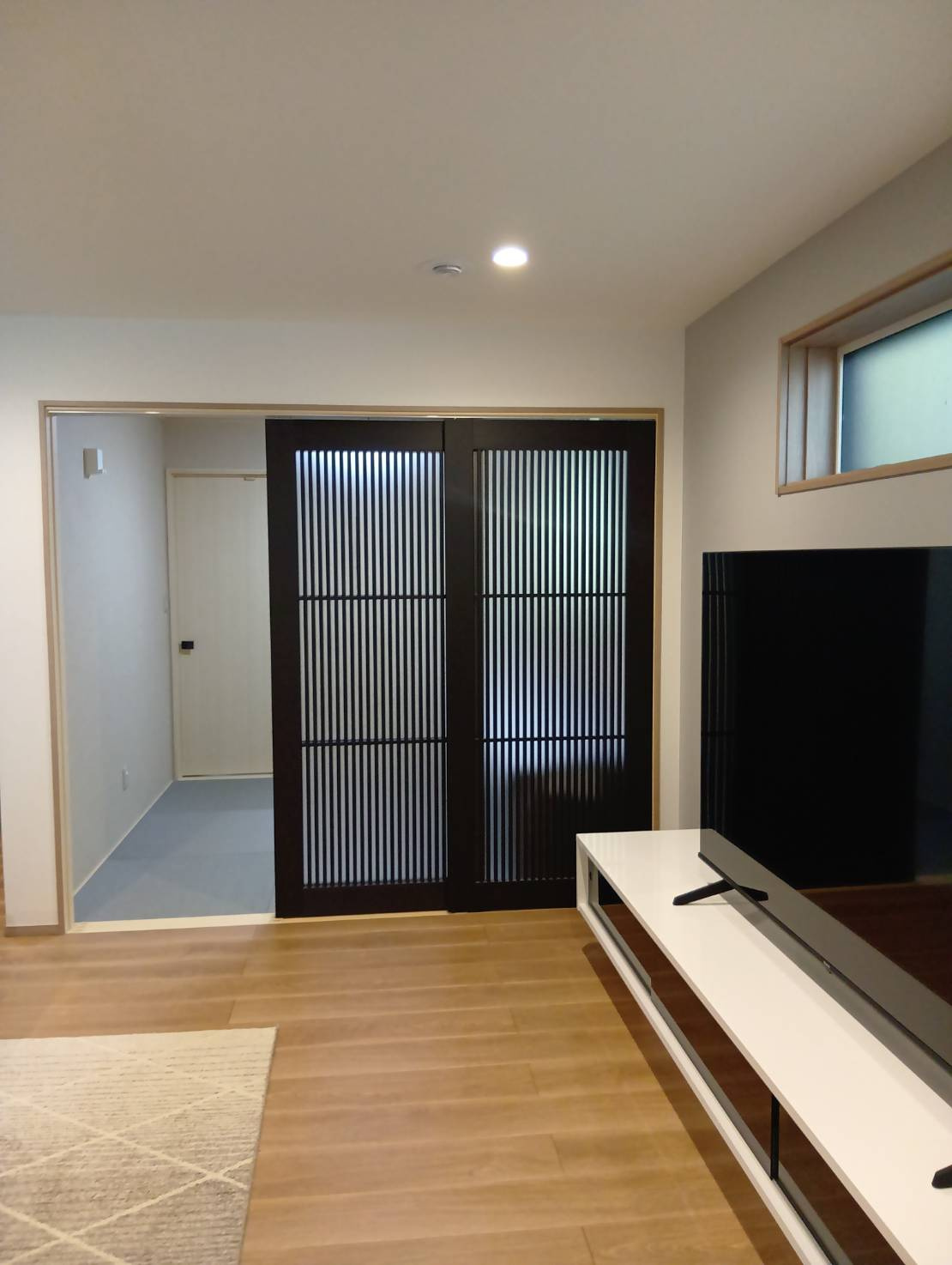 南羽生平屋戸建ての居間・リビング