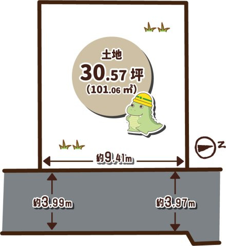 桂千代原町　条件無土地