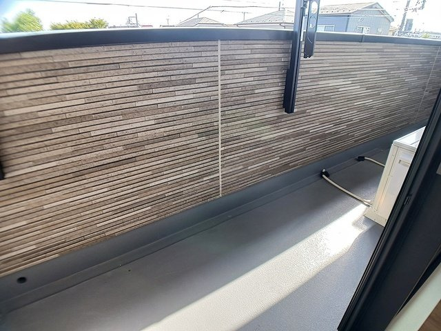 ベルアージュのバルコニー