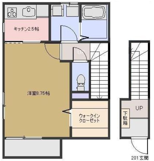 スマイルハイツの間取り