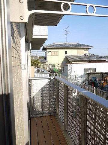 セジュールＳＲＡのバルコニー