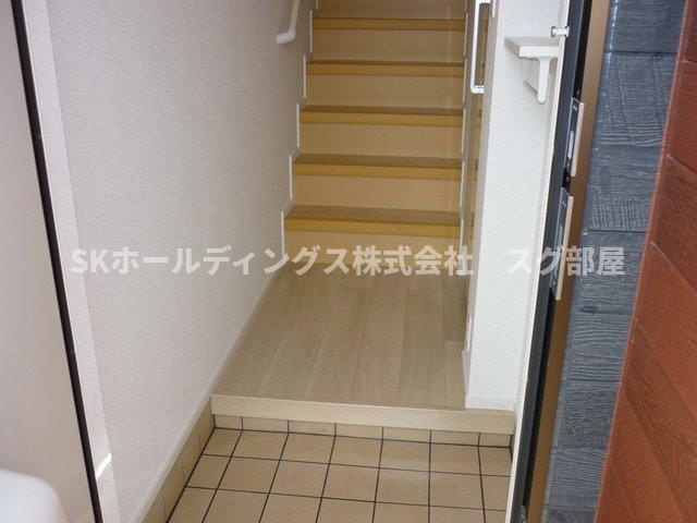 フラン　ジェルメＢの玄関