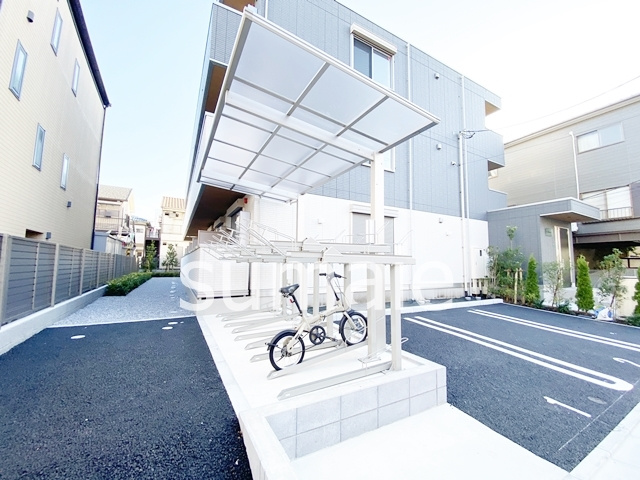 D-Liberteのその他共用部分|屋根付き駐輪場あり