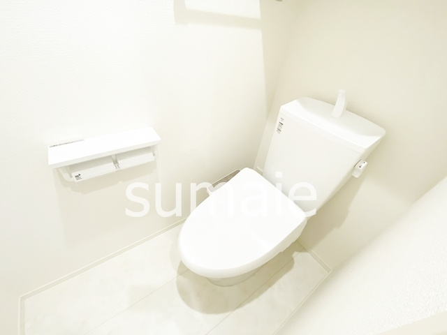 D-Liberteのトイレ|温水洗浄機能付きトイレです