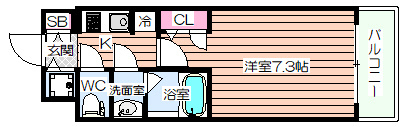 【間取り】 | サムティ姫島FELICETO