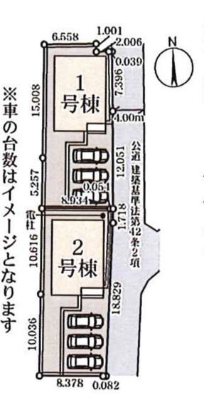 【区画図】 | 鴻巣大間第4　Livele Garden.S　新築戸建　全2棟　1号棟
