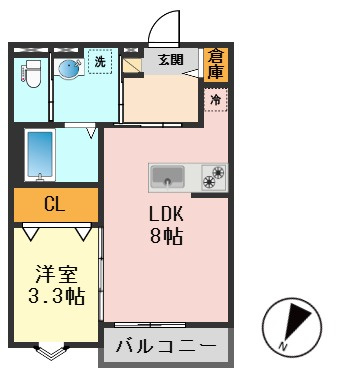 DolceVita小岩の間取り