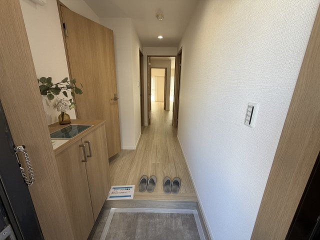 ライオンズマンション市場前の玄関