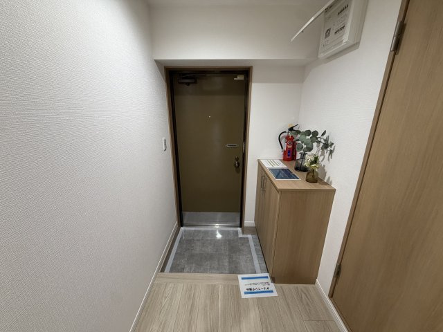 ライオンズマンション市場前の玄関