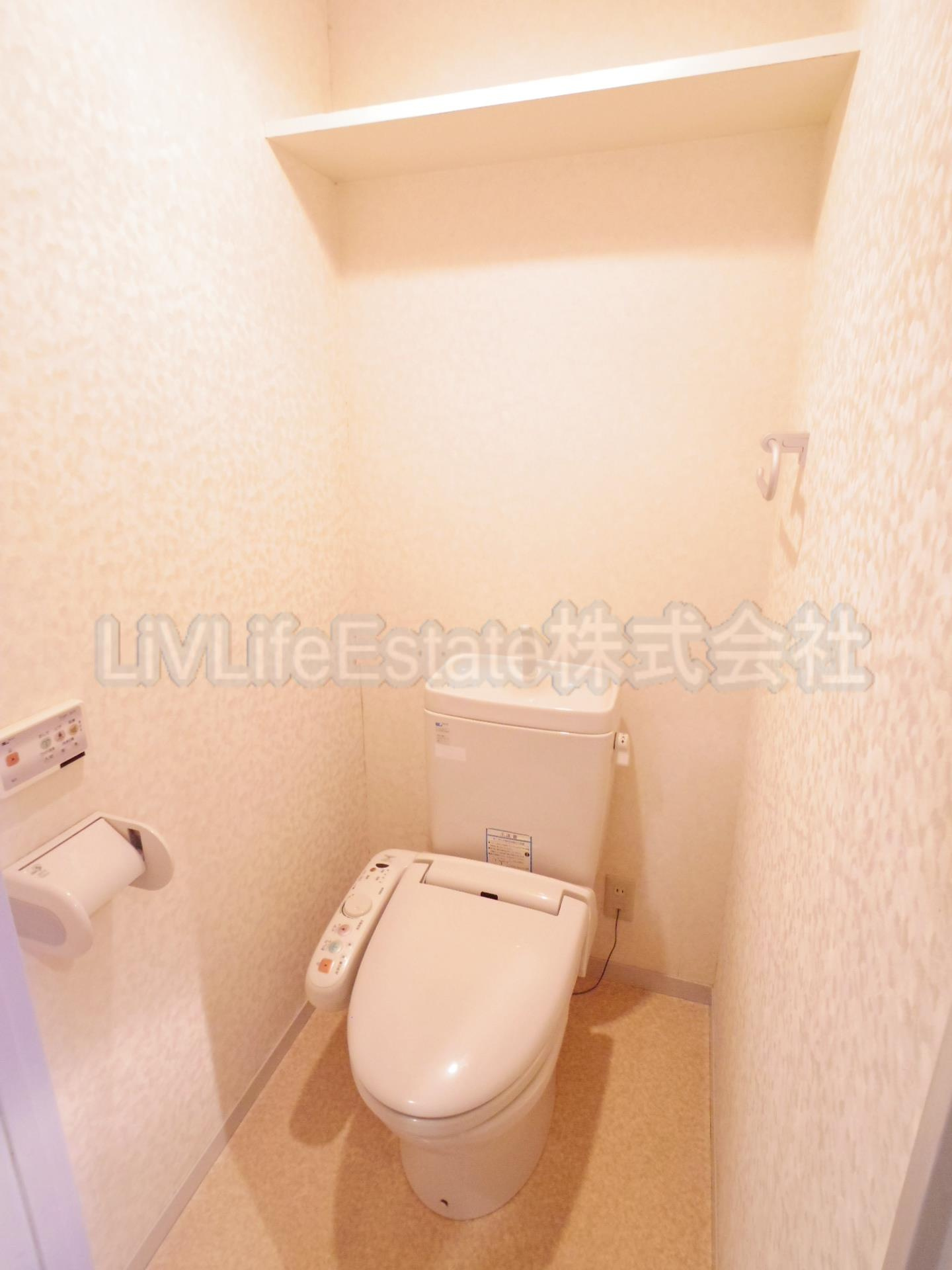 小平市小川東町１丁目の賃貸マンションのトイレ
