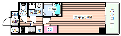 【間取り】 | UMEDA ISLAND RESIDENCE