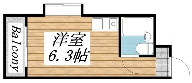 ラ・レジダンス・ド・エスパリエの間取り|間取りです。
