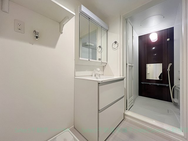 Maison Lafreの洗面所