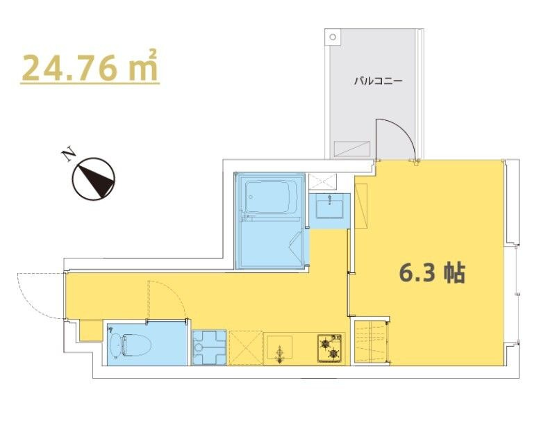 レジデンス本八幡プレイスの間取り