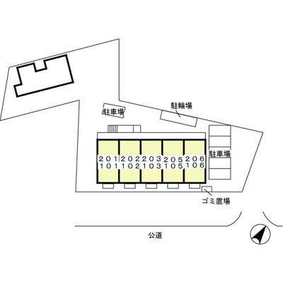 【区画図】 | ボナール丸重(ボナールマルシゲ)