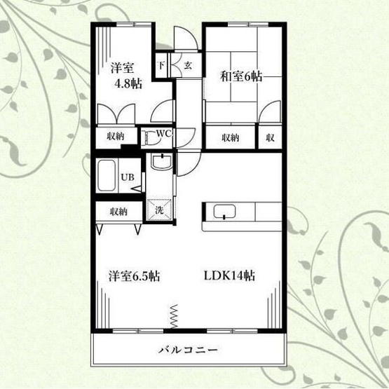 【間取り】 | フラット大観(フラットダイカン)