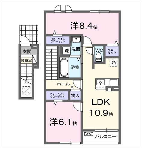 エクセルテラスの間取り