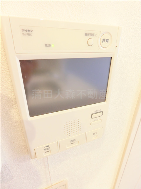 メイクスデザイン千鳥町アジールコートの設備|TVモニター付オートロック　インタ―ホン