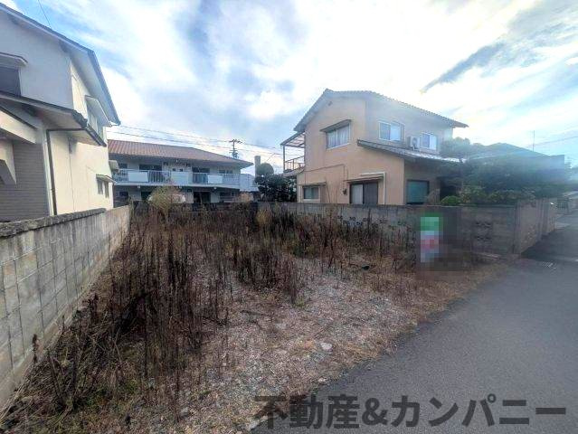 東温市横河原のおトチの前面道路含む現地写真|前面道路含む現地写真です