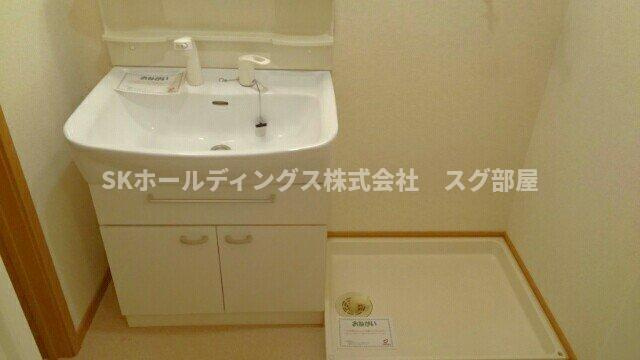 ポポラーレの洗面所