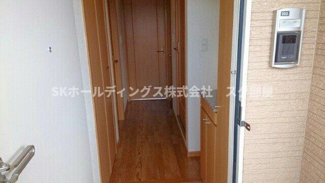 ポポラーレの玄関