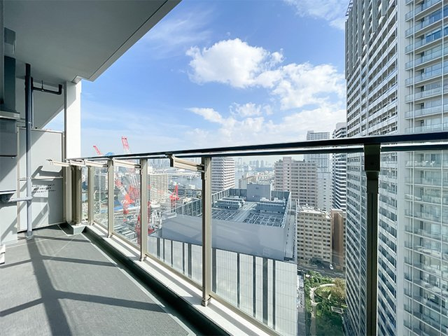 ロイヤルパークス品川のバルコニー|※写真は同タイプ住戸です。