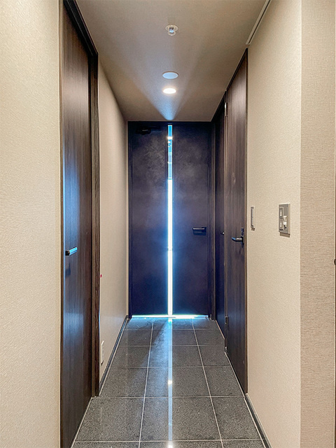 ロイヤルパークス品川の玄関|※写真は同タイプ住戸です。