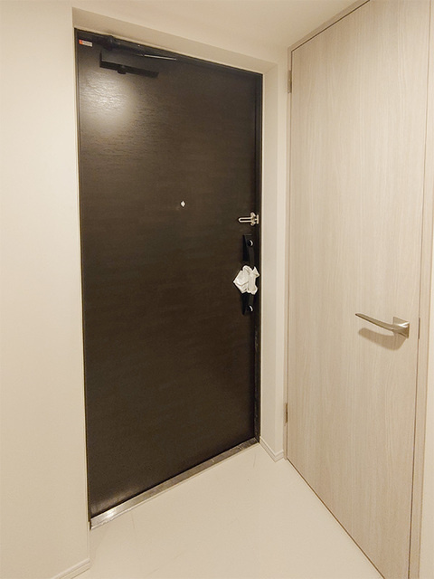 ロイヤルパークス品川の玄関|※写真は同タイプ住戸です。