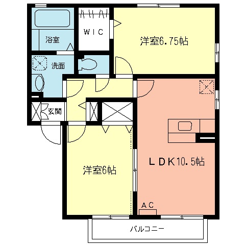 サンパティーク湘南の間取り