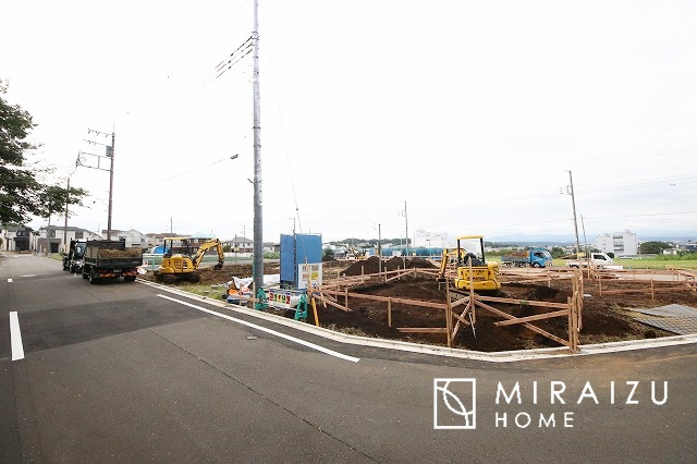 【前面道路含む現地写真】 | ごゆっくりご見学いただけます。お休みの日にご家族で見学はいかがでしょう。