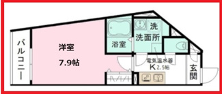 【間取り】 | ローレル墨田