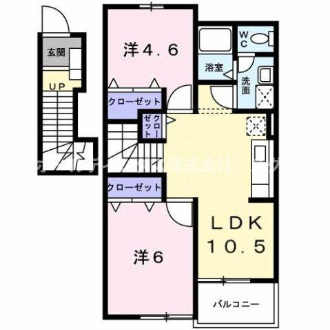 クラージョ　ドーモの間取り