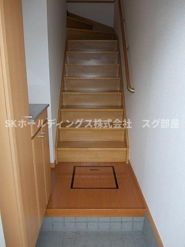 クラージョ　ドーモの玄関