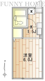 【間取り】 | 弥生レジデンスＡ棟 