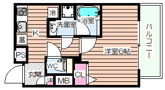 【間取り】 | ラヴ心斎橋ウエスト
