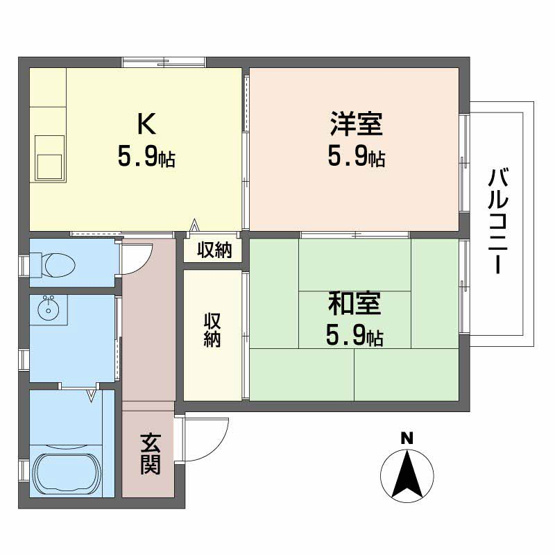 【間取り】 | シャーメゾン高松